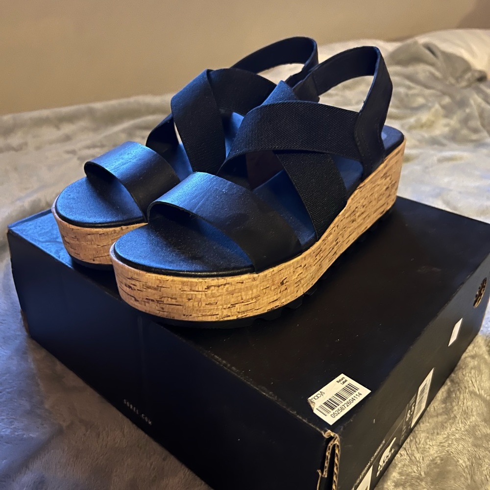 SOREL Cameron flatform Slingback sandal platforms